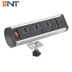 desk edge mounted power sockets electrical outlet/surface table mounted socket