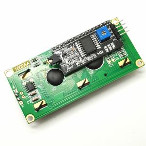 China I2C Interface 16x2 Character LCD Display Blue 5V 4 Pins Number on sale