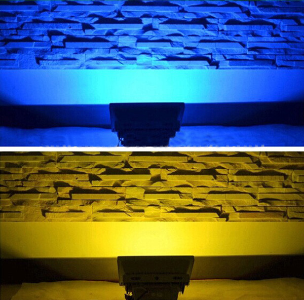 Die-cast Aluminum IP65 20W Christmas Color Changing RGB Outdoor Led Flood Light