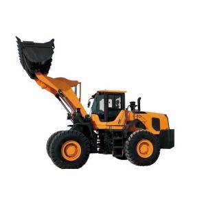 China Engineering And Construction Medium Wheel Loader , Compact Tractor Loader on sale