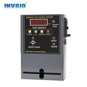 Wholesale Digital Lcd Display Coin Operated Breathalyzer At319 from china suppliers