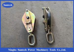 Wholesale Round Type Hook Type CE Hoisting Wire Rope Pulley Block from china suppliers