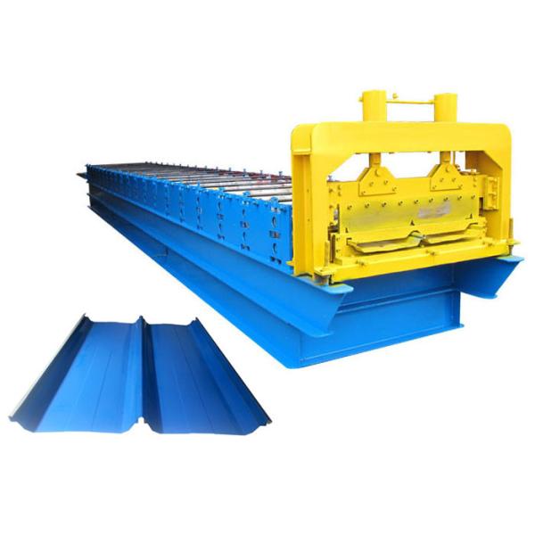 Self Locked Standing Seam Metal Roof Roll Former Coil Width 1000mm Power 7.5KW