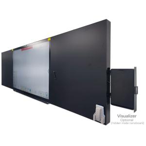 110'' Smart Interactive Whiteboard 4K UHD 2160P Windows Mac Android iOS Classroom Teaching Online Boards Conference