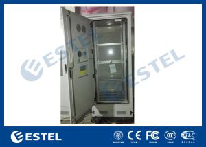 China Custom 4 Shelves Outdoor Battery Cabinet Galvanized Steel 5% - 100% Relative Humidity on sale