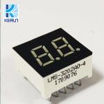 Multi Color Cathode 7 Segment LED Displays 2 Digit 0.3 Inch 10 Pins