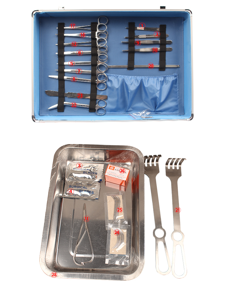 Durability Rust-resistant Dissecting Instruments For High Durability In Cow And Other Large Animal