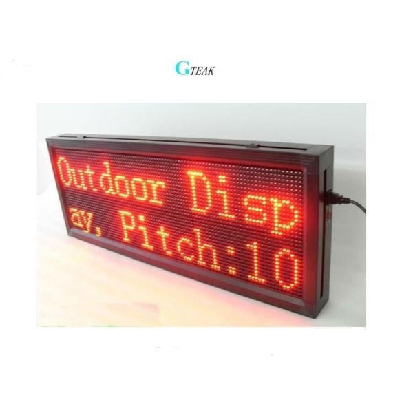 Hot! P10 double sided outdoor scrolling led open sign for advertising