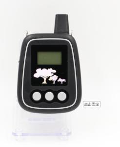 Black Color Wireless Audio Guide System Two Transmitter For Many Receiver