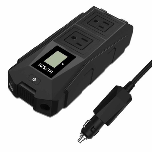 Quality 300W 12V Car Power Inverter High Efficiency & Stable Power Output Spark-proof Design for sale