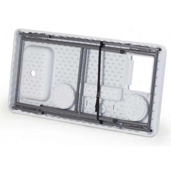 Portable Plastic Metal Folding Table for Outdoor Camping and Garden Activities