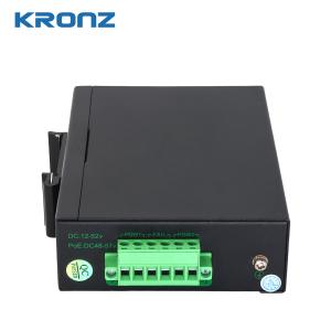China DIN-rail Mounting Industrial Ethernet Switches With 30W PoE Max Power Per Port on sale