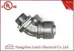 3/4" Flexible Conduit Fittings / Insulated Flexible Duct Connector , UL