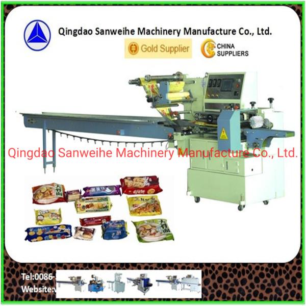 Swf-450 Scouring Pad Form-Fill-Seal Horizontal Type Flow Wrapping Packing Machinery
