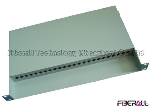 Quality Fixed Type Pre Terminated FC Fiber Patch Panel , High Density Fiber Patch Panel for sale