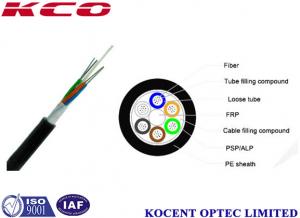 China Non Metallic Direct Burial Optical Fiber Cable G657a1 Telecom Grade 144 Cores on sale