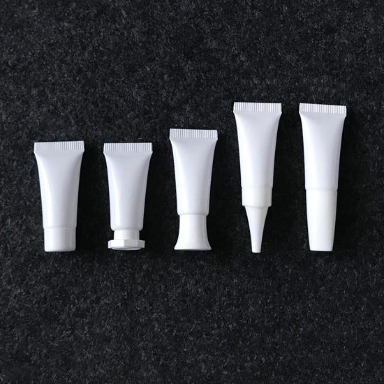 Quality Toothpaste Ointment 5ml Squeeze Empty Cosmetic Tubes Screen Printing for sale