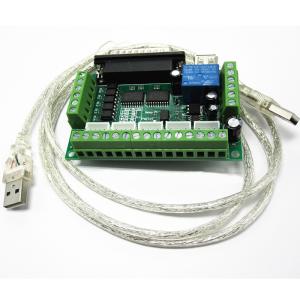 Wholesale 5 Axis Mach3 CNC Stepper Motor Driver Adapter Interface Breakout Board with USB Cable from china suppliers
