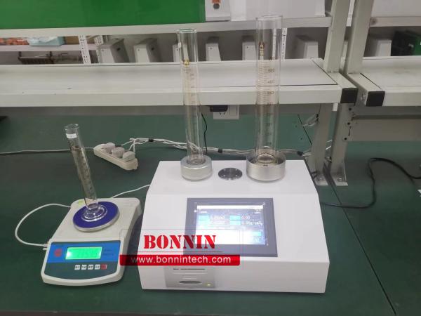 Quality LABTD-400 touch screen powder tapped bulk density tester for sale