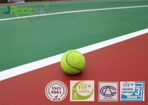 China Sports Training Ground Basketball Court Flooring , Synthetic Sports Flooring For Tennis Play on sale
