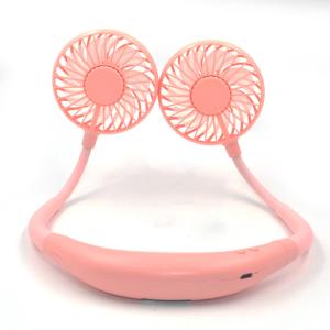 China 5200mAh ABS Silicone Portable Neckband Fan Rechargeable For Sport on sale