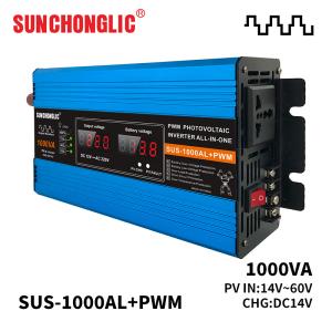 Wholesale 12v To 220v Solar Charge Inverter 1000va 1000w Modified Sine Wave Power Inverter from china suppliers