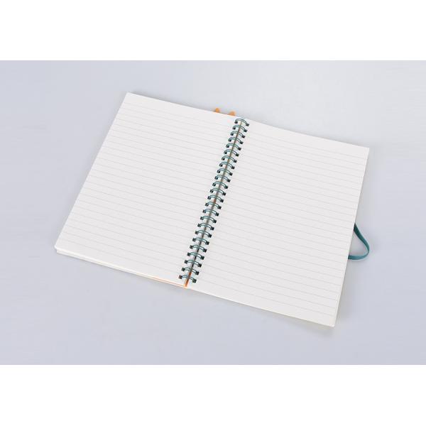 Matte Finishing Soft Cover Notebook / Journal With Spiral Binding And Cartoon Pattern