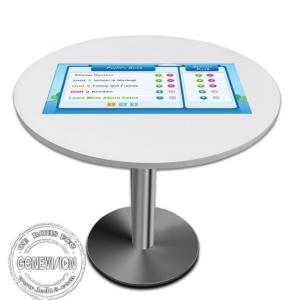 Wholesale Ten-point Touch Round Smart Coffee Table for Multi-Touch Entertainment and Functionality from china suppliers