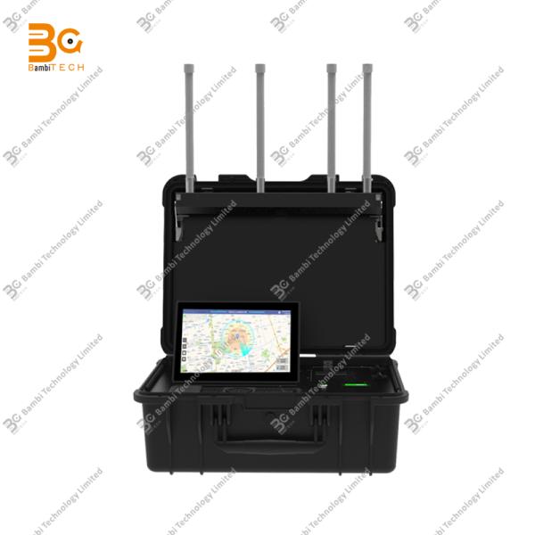 IP65 Waterproof Portable Briefcase Long Distance Dji UAV FPV Detector