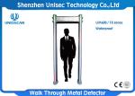 LCD Screen 18 Zone Walkthrough Metal Detector Security Guard Check Adjustable