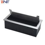 Smart Office Tabletop Socket Box/Flip Up Multiple Power Data Outlets/ Table