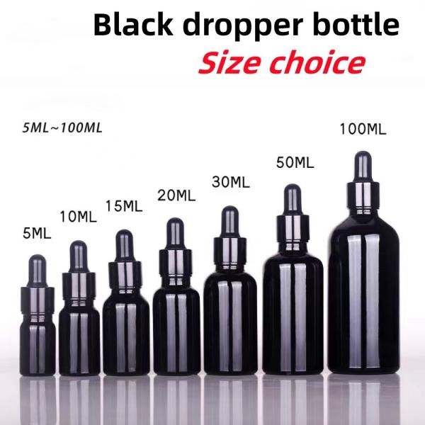 Customization Serum 30ml Glass Dropper Bottles With Screw Cap