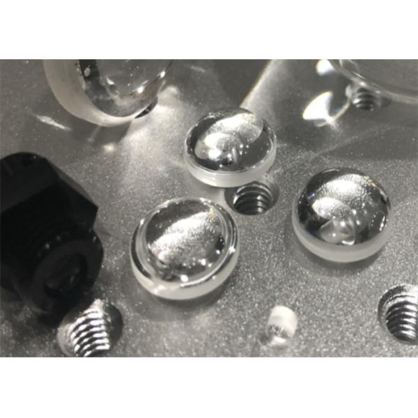 Sapphire Bi Convex Lens 25.4mm Finite Conjugate Lens Antireflection Coatings