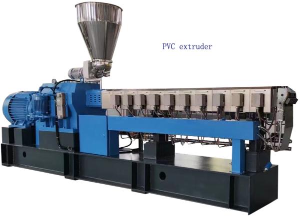 Quality Rubber Block Tractor Color Masterbatch Extruder PID Control PVC Extrusion Line Extrusion Granulator for sale