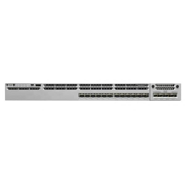 WS-C3850-12S-E 12 Port Ethernet Switch , 10G SFP Managed Optical Fiber Switch