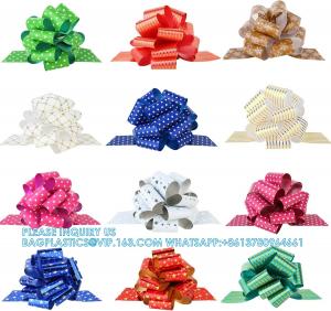 Wholesale Easter Gift Wrap Pull Bows, Large 6 Inch Assorted Gift Pull Bows, For Gift Basket, Gift Bag Box Wrapping Decor from china suppliers