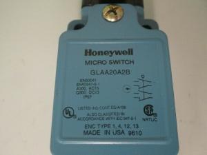 China Honeywell GLAA20A2B Snap Action Limit Switch Side Rotary 10A 600 VAC 250 VDC Zinc GLA Series on sale