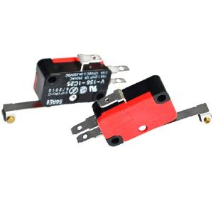 China Factory direct sales V-156-1C25 with long wheel micro switch limit switch silver point on sale