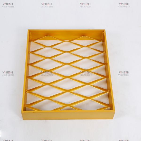 Quality Architectural standard Diamond Expanded Metal Mesh Sheet 0.2mm-4mm for sale