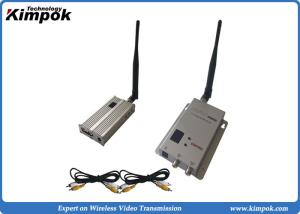 China 900Mhz Long Range Wireless Video Transmitter and Receiver 3-4km for CCTV Surveillance on sale