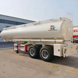 China Multiple Partitions 35ft 27M3 Liquid Fertilizer Tanker Trailers on sale