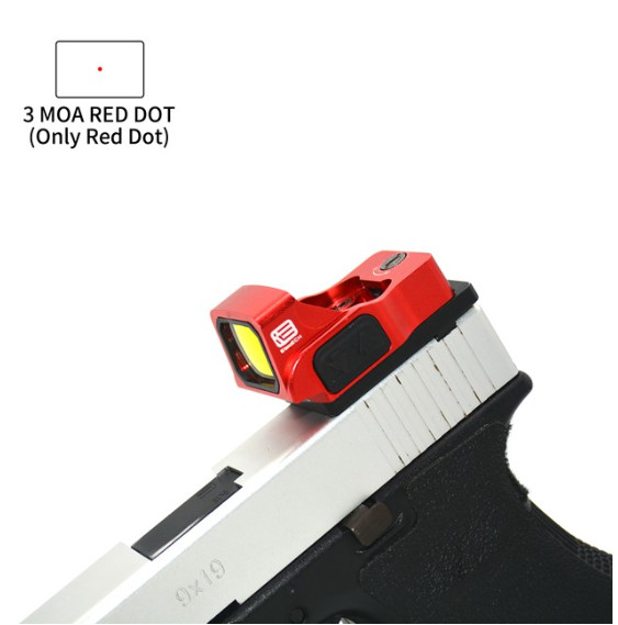 RMR EOTech 550 Red Dot Tactical Holographic Sight Scope Hunting Airsoft Pistol With Glock Mount