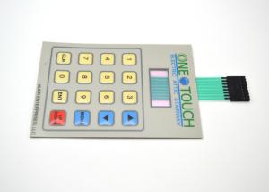 Wholesale Flat / Embossed Push Button Membrane Switch Keyboard With LCD Display Window from china suppliers