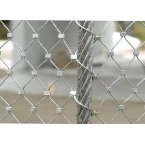 Wholesale Stainless Steel Wire Cable Net For Gibbon Enclosure Mesh from china suppliers