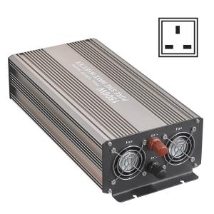 China 12VDC To 220VAC UK Socket RoHS Portable Power Inverter on sale