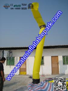 China Outdoor Inflatable Sky Dancer  , Inflatable Tubes Man on sale