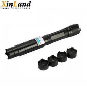 China Five Lazer Head Blue Laser Pointer / Portable Torch Powerful Laser Pen on sale