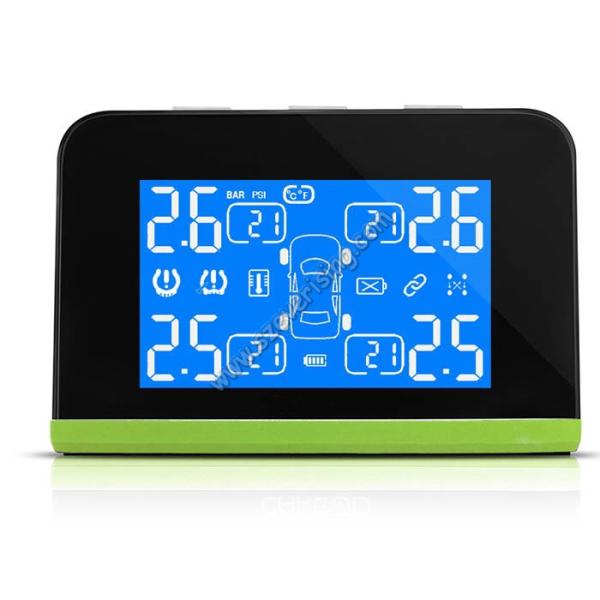 Solar TPMS System Tyre Pressure Monitoring System with Replaceable Battery Internal Sensor