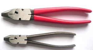 China Fencing Plier with round nosed and square head drop-forge QL1202 on sale