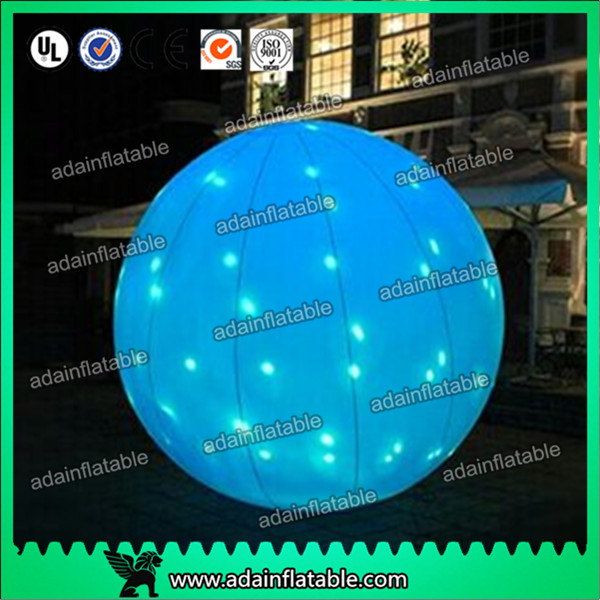 Factory Directly Supply 2m LED Lighting Inflatable Ball For Event Party Decoration